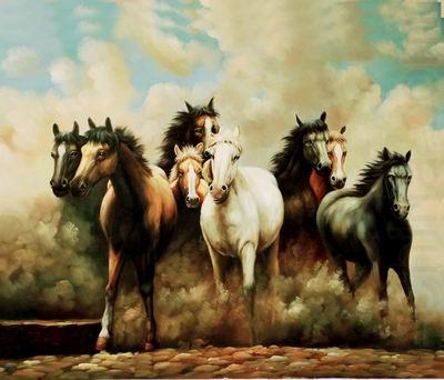 unknow artist Horses 046 china oil painting image